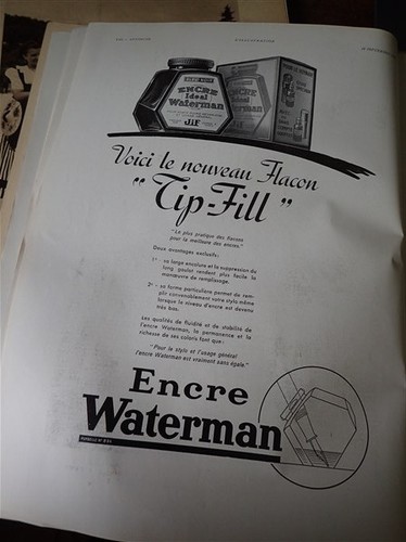 Encre waterman tip fill - waterman,