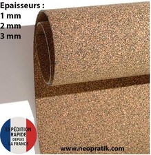 Plaque de liège au caoutchouc Nitrile pour tous vos joints : moto, automobile...