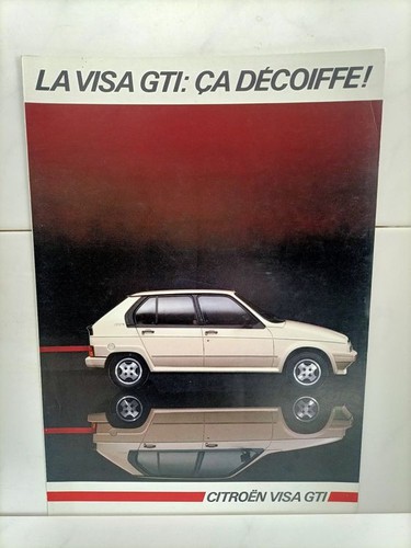 Catalogue citroen visa gti - catalogue,