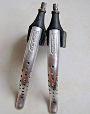 Paire poignées leviers frein Brake lever cycling vintage ancien collection CLB