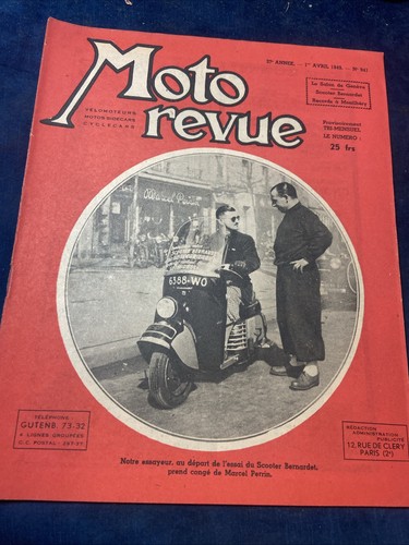 Moto revue 37é - 37é, année.