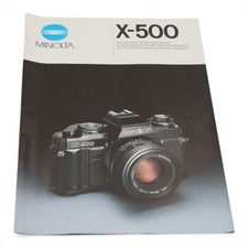 Minolta X-500 Revue Allemand