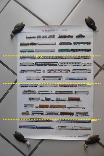Ancienne affiche sncf - ancienne,