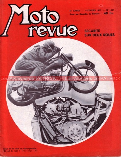 Moto revue 1327 ariel - 500, twin