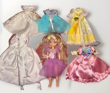 Poupée Vintage Dame Boucleline + 5 Robe