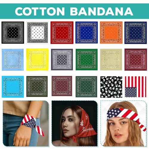 Bandana 100 coton - bandana, biker