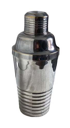 Shaker métal argenté - argenté, art