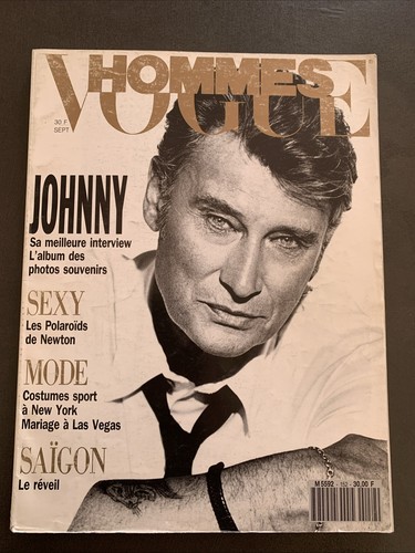 Johnny hallyday vogue - johnny, hommes
