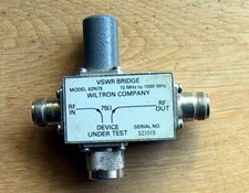 pont de TOS (VSWR) 62N75 WILTRON
