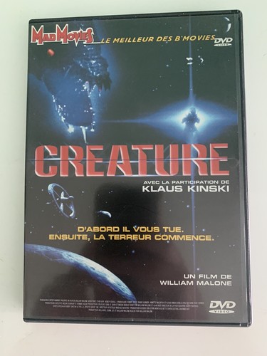 Dvd créature 1985 - créature, klaus
