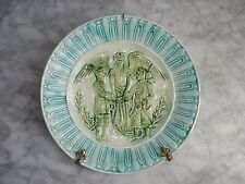 ASSIETTE Ancienne en BARBOTINE  ALLIANCE   FRANCO - RUSSE