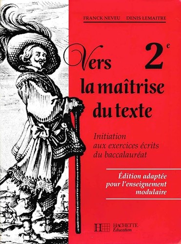 Vers maîtrise texte - vers, la