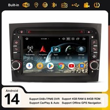 4Go+64Go Android 14 Autoradio