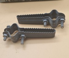 Paire d'ancien repose pied