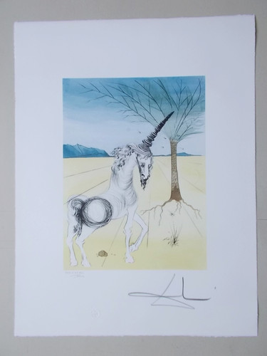 Lithographie salvador dali - lithographie,,