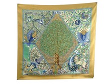 NEUF FOULARD HERMES AXIS MUNDI