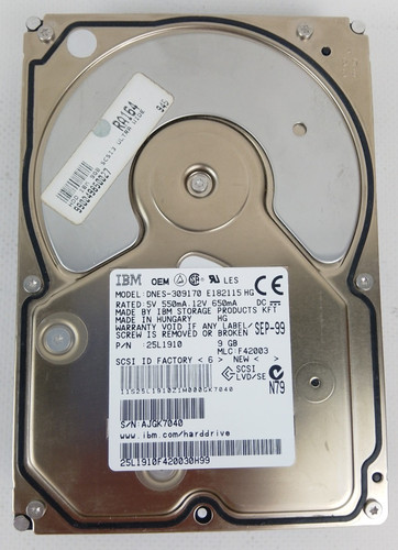 Ibm oem dnes 309170 - disque, dur