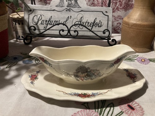 Saucière faïence de - saucière, en