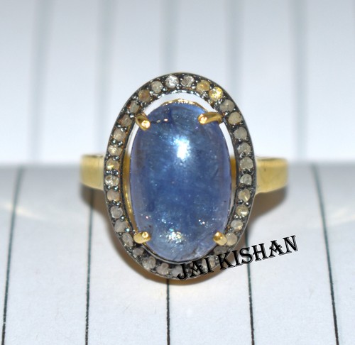 Bague unisexe tanzanite - bague,