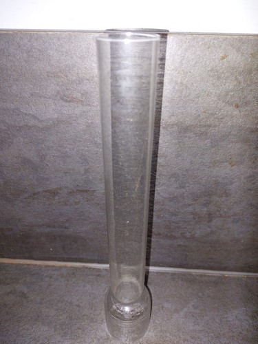Ancien verre lampe pétrole - ancien,