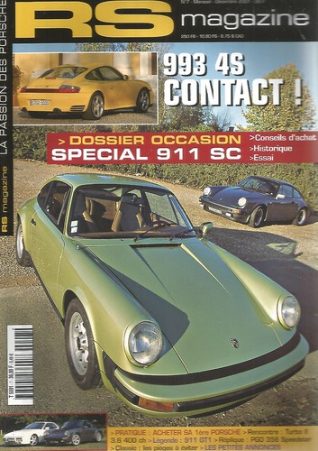 Magazine spec 911 sc - rs,