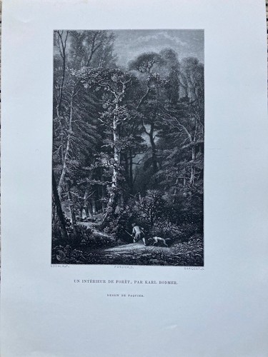 Gravure magasin pittoresque - gravure, un