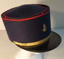 képi militaire troupe de Marine uniforme French