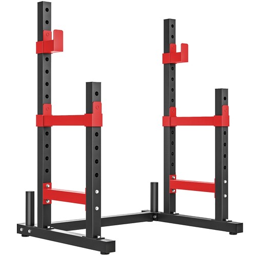 Adjustable squat rack 660 lbs - squat,