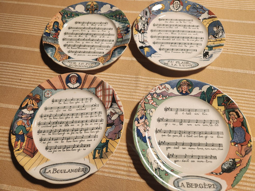 Assiette sarreguemines - sarreguemines,