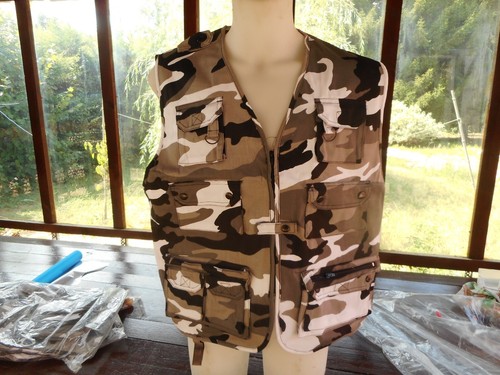 Gilet multipoche reporter camo - reporter,