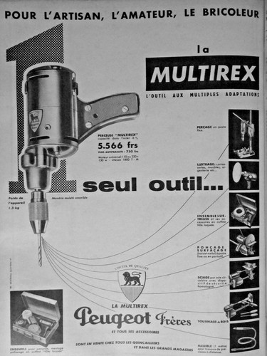 Publicité presse 1955 - de,