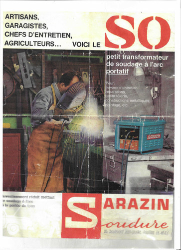 Poste souder portatif - souder, "