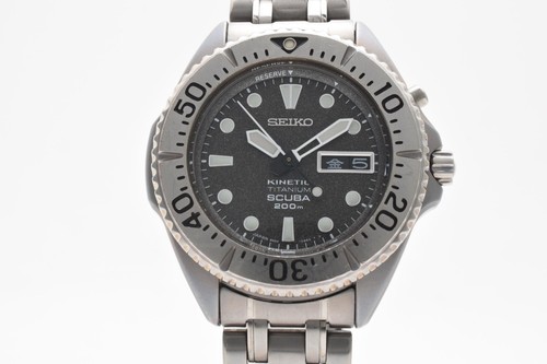 Exc seiko kinetic titanium - seiko,