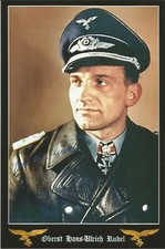 WW2 - Photo 15x20 - Oberst Hans-Ulricht Rudel, officier de la Luftwaffe