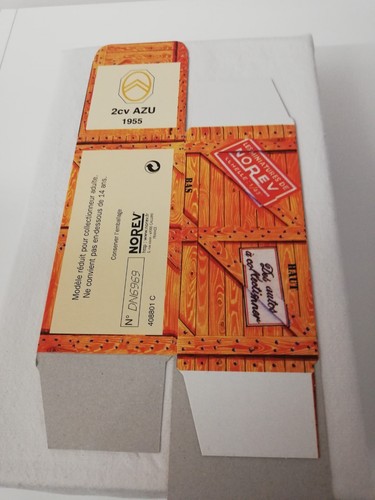 Boite vide carton norev - boite,