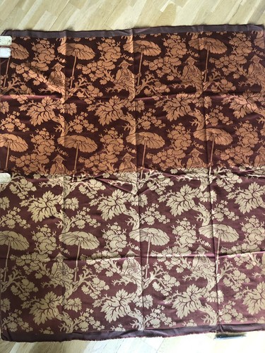 Jacquard damassé soie lin - jacquard,