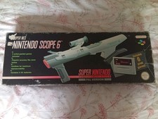 NINTENDO SCOPE 6 - SUPER NINTENDO PAL FR - RARE ÉDITION COMPLÈTE - ✅ ORIGINAL