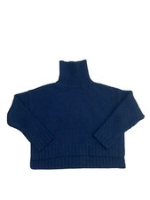 Celine by Phoebe Philo Oversized Cashmere Cropped Sweater Size XS Extra Small