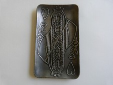 plateau vide poche en étain