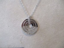 Collier Swarovski argenté