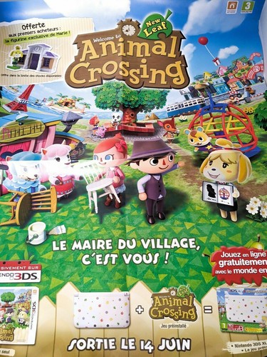 Poster animal crossing new - -,
