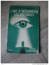 l'art d'interpréter les présages de baudry de saunier 1937 ésotérisme