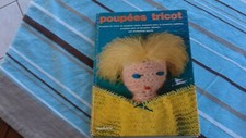 joli livre POUPEES TRICOT-madeleine banier-bon etat-free port gratuit-HACHETTE!