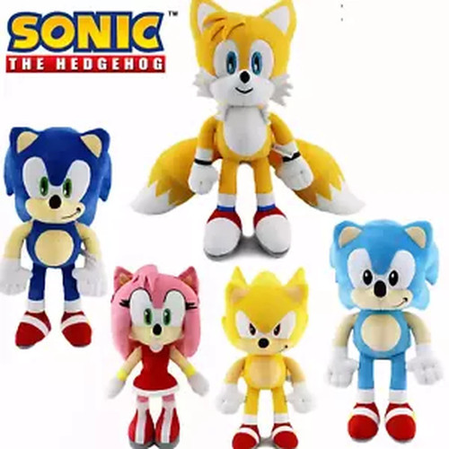 Peluche sonic 30cm shadow - peluche,