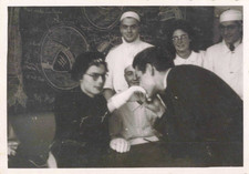 ANCIENNE PHOTOGRAPHIE ECOLE D'INFIRMIERES OU MEDECINE TRADITION COSTUMES