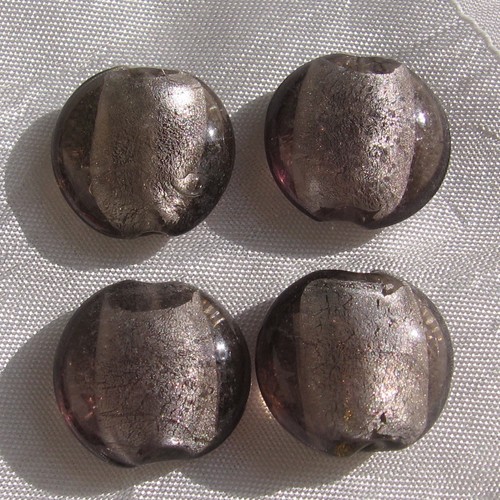Perles pastilles galets 20mm - 4,