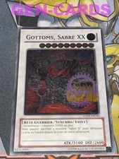 CARTE Yu Gi Oh GOTTOMS, SABRE XX ANPR-FR044 ULTIAMTE LIGHT PLAYED