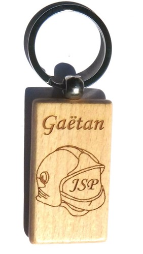 Superbe porte clefs bois - superbe,