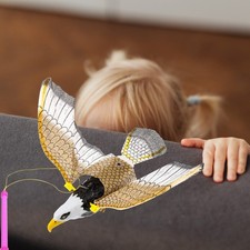 Baby Electronic Toy Flying Sling Hovering Birds Toy Clignotant