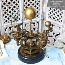 Orrery ancien en laiton —
